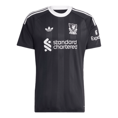 Liverpool Mens Soccer Jersey 2025/26 Black