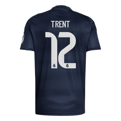 TRENT #12 Real Madrid Mens Away Soccer Jersey 2025/26 Navy [PREMIUM]