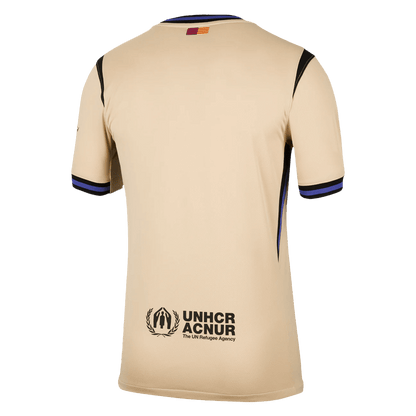 Barcelona Mens Away Soccer Jersey 2025/26 Yellow