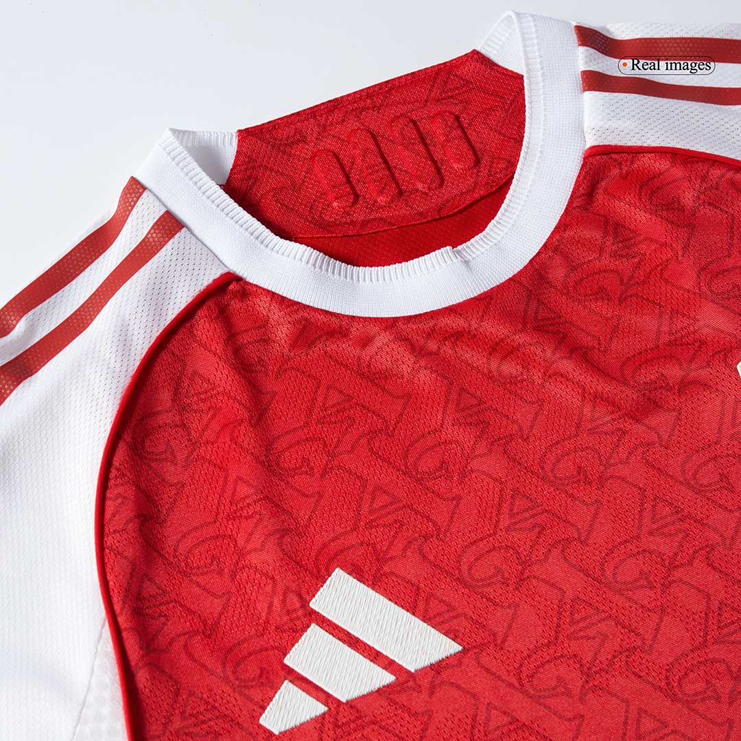 Arsenal Mens Home Soccer Kit 2025/26 Red - Player Version