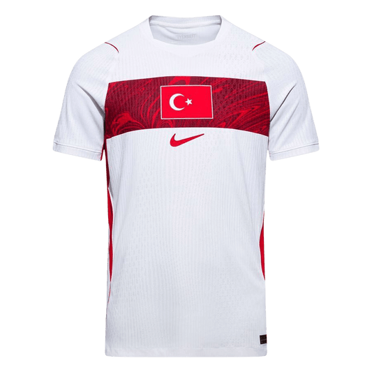 Turkey Mens Away Soccer Jersey World Cup 2026 White - Player Version