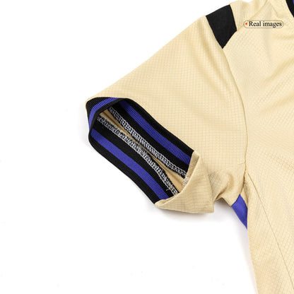 Barcelona Kids Away Soccer Full Set 2025/26 Yellow&Black