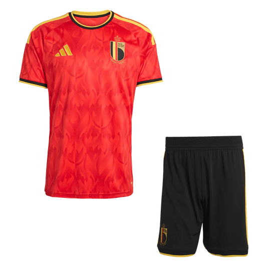 Belgium Mens Home Soccer Kit World Cup 2026 Red