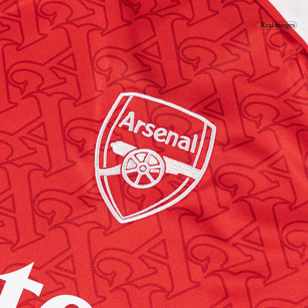 Arsenal Mens Home Soccer Full Set 2025/26 Red [PREMIUM]