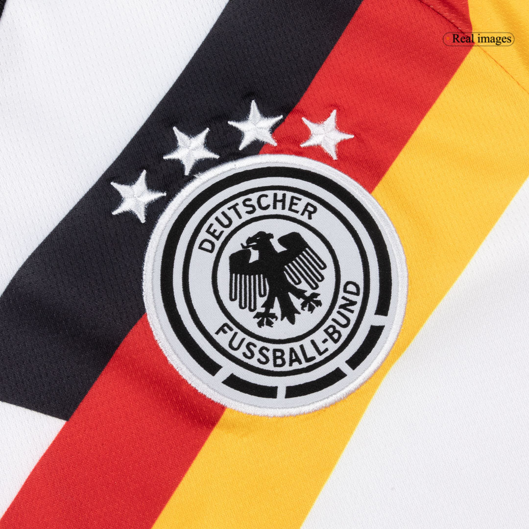 KIMMICH #6 Germany Mens Home Soccer Jersey World Cup 2026 White