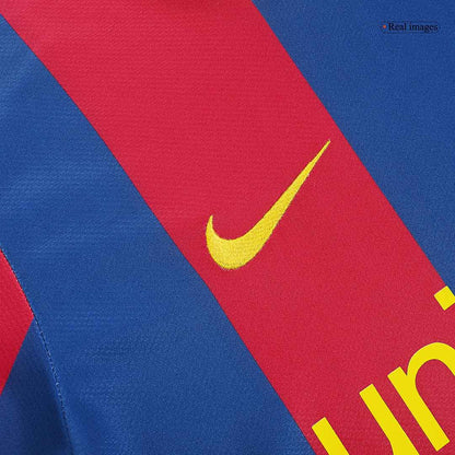 Retro MESSI #10 Barcelona Mens Home Soccer Jersey 2010/11 Red&Blue