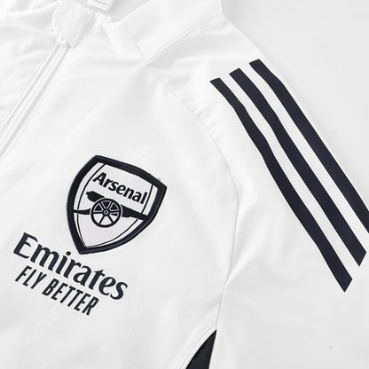 Arsenal Mens Windbreaker Jacket 2025/26 White
