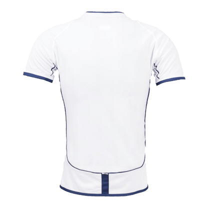 Retro England Mens Home Soccer Jersey 2002 White