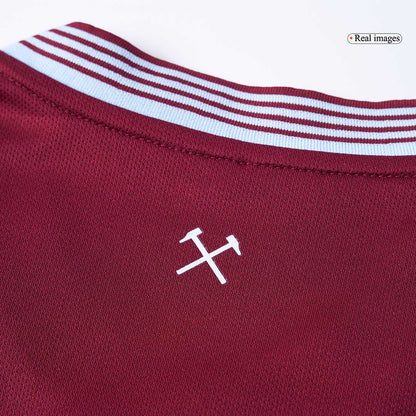 West Ham United Mens Home Soccer Jersey 2025/26 Red