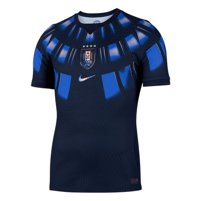 Uruguay Mens Away Soccer Jersey World Cup 2026 Dark Blue - Player Version
