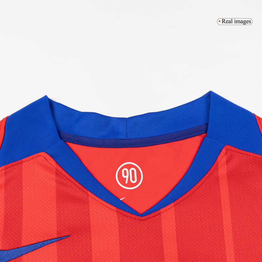 PSG Mens Third Away Soccer Full Set 2025/26 Red