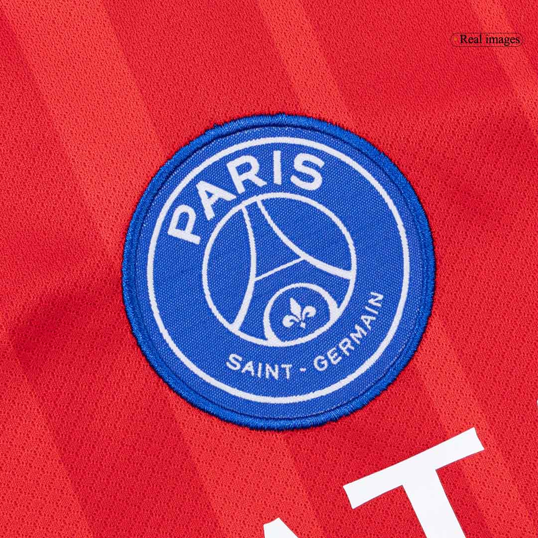 PSG Kids Third Away Soccer Kit 2025/26 Red
