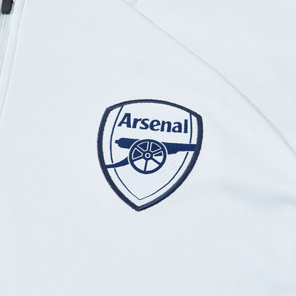 Arsenal Kids Training Tracksuit Kit 2025/26 White