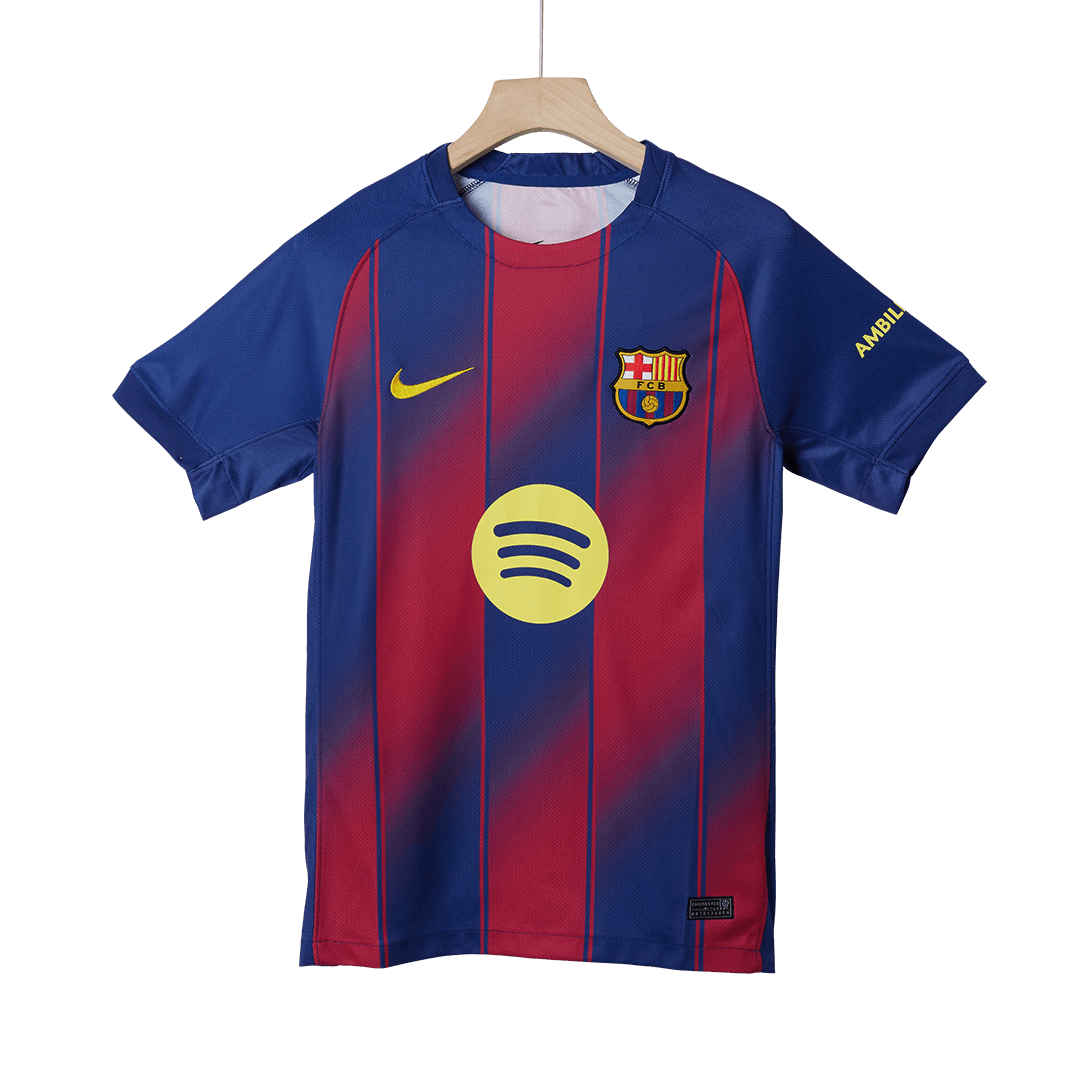 ROONY #19 Barcelona Mens Home Soccer Jersey UCL 2025/26 Red&Blue [PREMIUM]