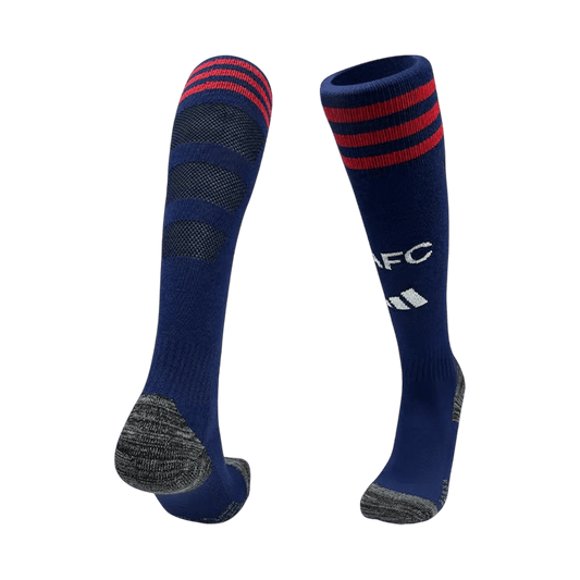 Arsenal Kids Away Soccer Socks 2025/26 Navy [PREMIUM]