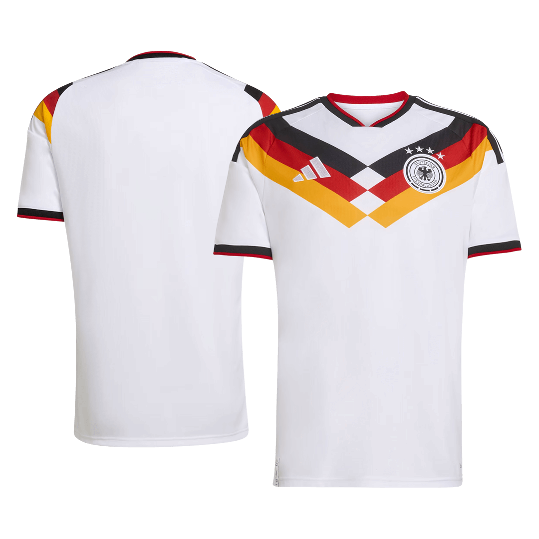 Germany Mens Home Soccer Jersey World Cup 2026 White