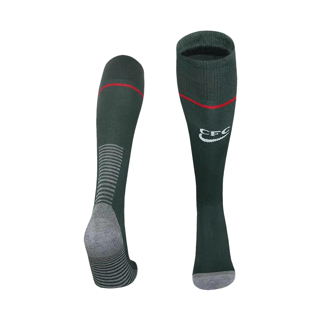 Chelsea Mens Away Soccer Socks 2025/26 Green [PREMIUM]