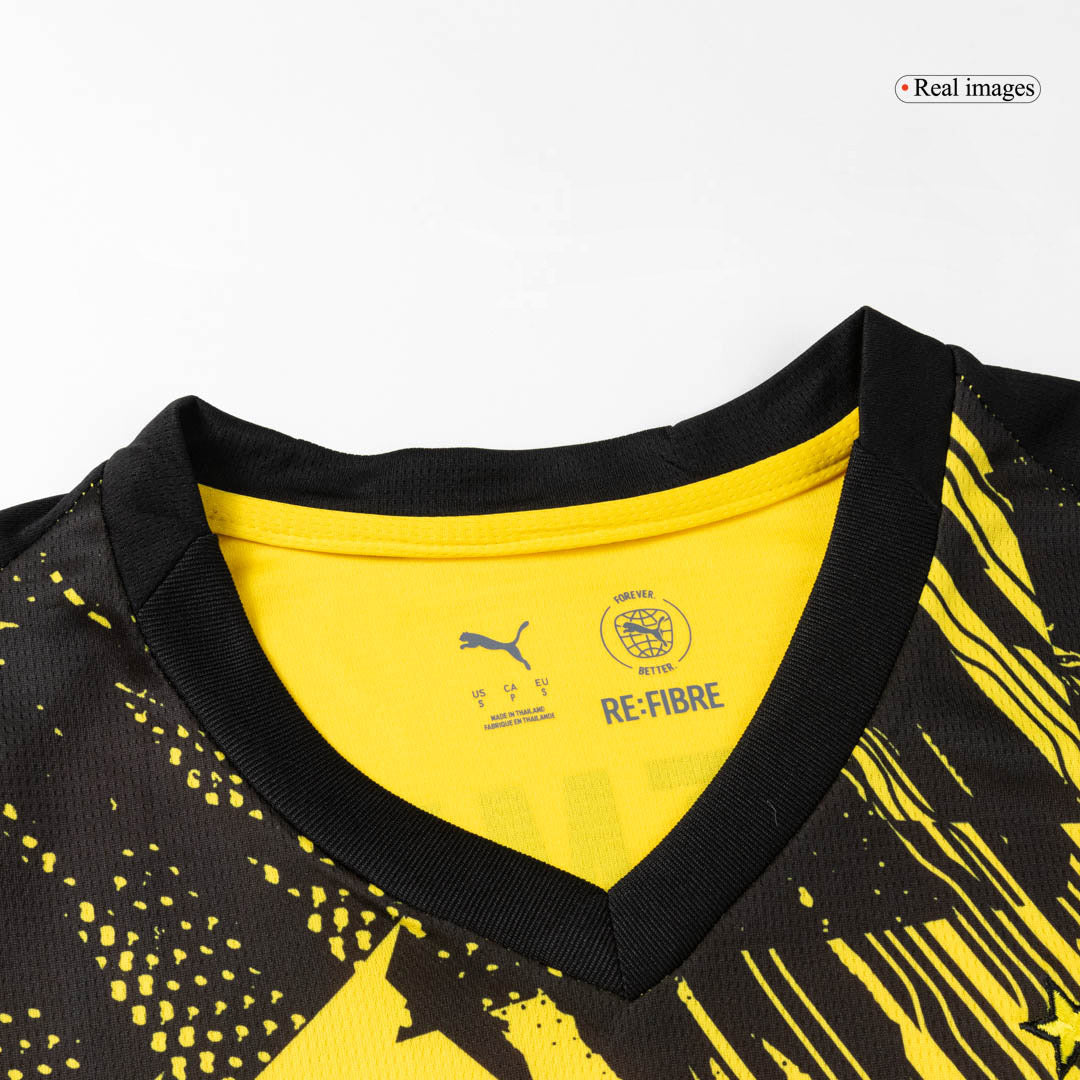 Borussia Dortmund Mens Home Soccer Full Set 2025/26 Yellow
