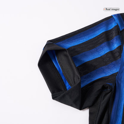 DUMFRIES #2 Inter Milan Mens Home Soccer Jersey 2025/26 Blue&Black - Player Version