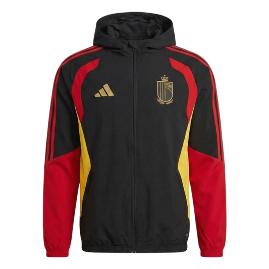 Belgium Mens Training Jacket 2026 Red&Black