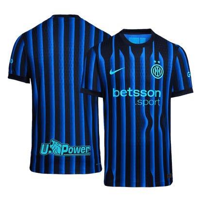 Inter Milan Mens Home Soccer Jersey 2025/26 Blue&Black - Player Version