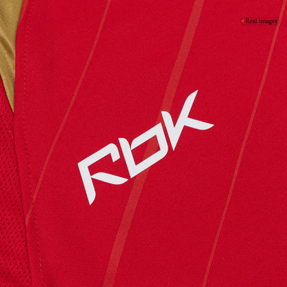 Retro Liverpool Mens Home Soccer Jersey 2005/06 Red