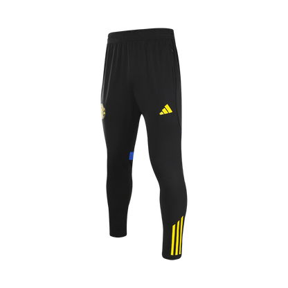 Manchester United Kids Training Tracksuit Kit 2025/26 Black