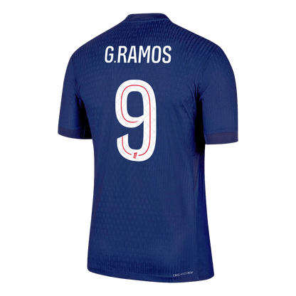 G.RAMOS #9 PSG Mens Home Soccer Jersey 2025/26 Navy - Player Version