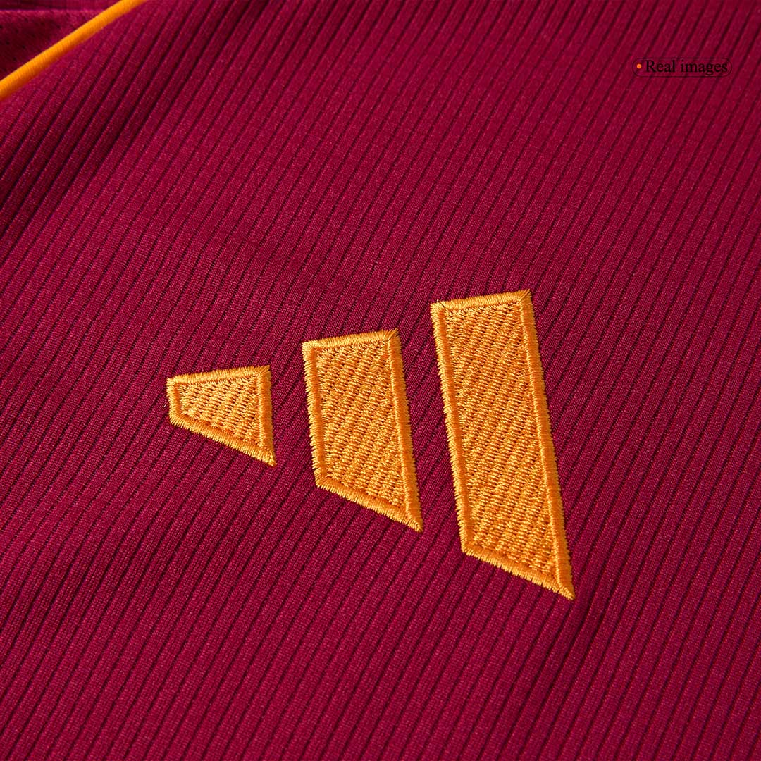 Roma Mens Home Soccer Kit 2025/26 Red