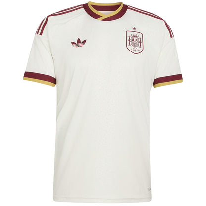 Spain Mens Away Soccer Kit World Cup 2026 White