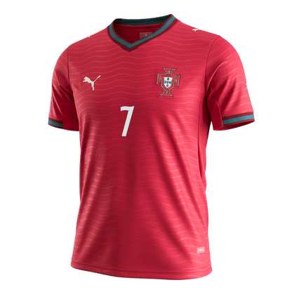 RONALDO #7 Portugal Mens Home Soccer Jersey World Cup 2026 Red [PREMIUM]