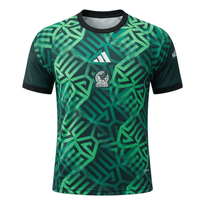 Mexico Mens Pre-Match Soccer Jersey World Cup 2026 Green
