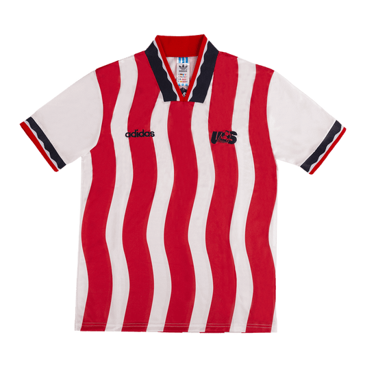 Retro USA Mens Home Soccer Jersey 1994 Red&White