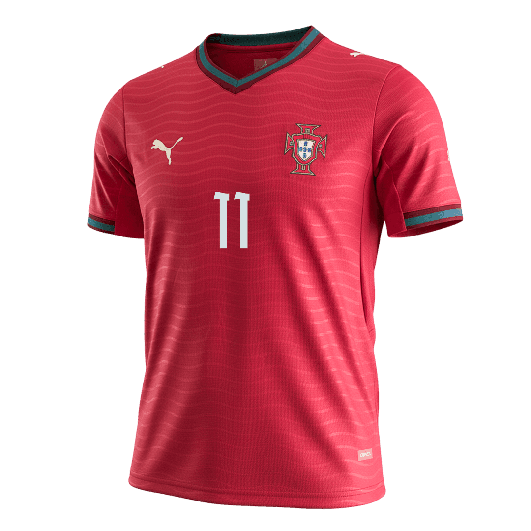 JOÃO FÉLIX #11 Portugal Mens Home Soccer Jersey World Cup 2026 Red [PREMIUM]