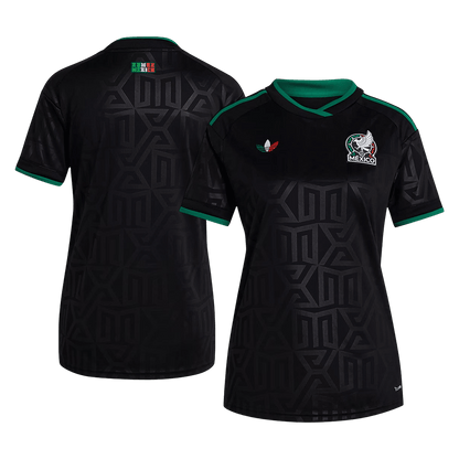 Mexico Womens Away Soccer Jersey World Cup 2026 Black