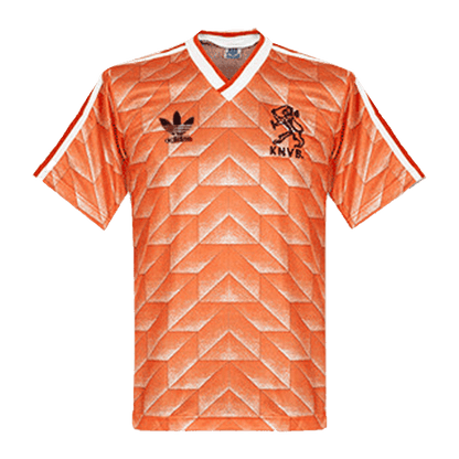 Retro Netherlands Mens Home Soccer Jersey 1988