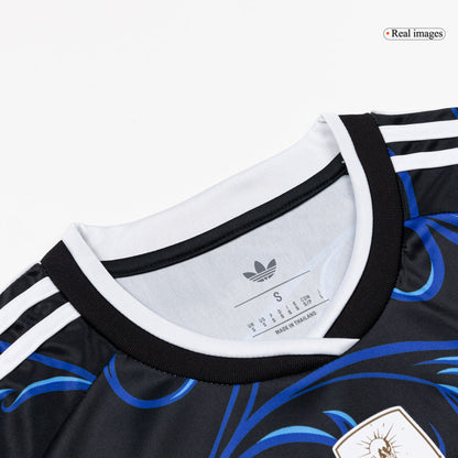 Argentina Womens Away Soccer Jersey World Cup 2026 Black