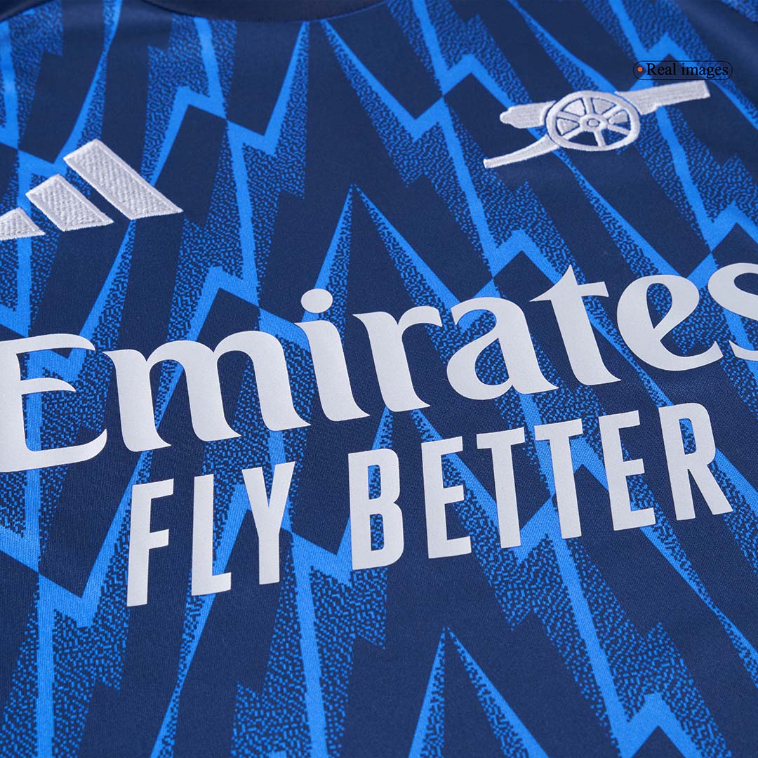 Arsenal Mens Away Soccer Kit 2025/26 Blue