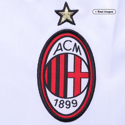 Retro RONALDO #99 AC Milan Mens Away Soccer Jersey UCL 2006/07 White