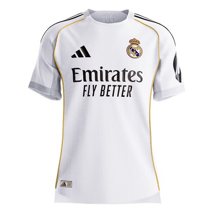 Real Madrid Mens Home Soccer Jersey 2025/26 White - Player Version [PREMIUM]
