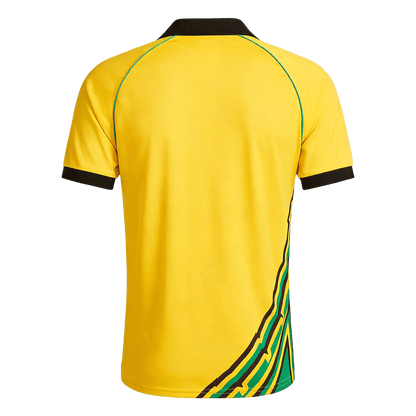 Retro Jamaica Mens Home Soccer Jersey 1998 Yellow