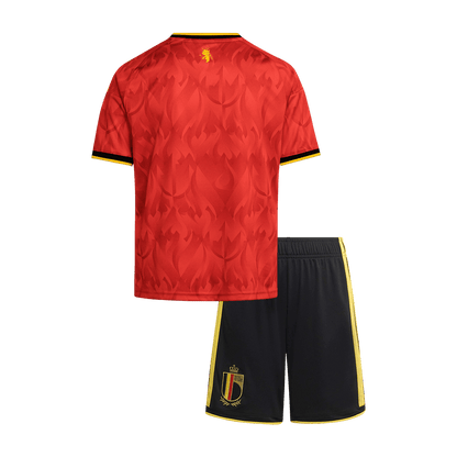 Belgium Kids Home Soccer Kit World Cup 2026 Red