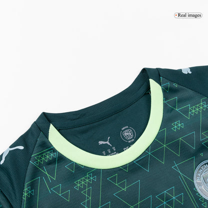 Manchester City Kids Soccer Kit 2025/26 Green