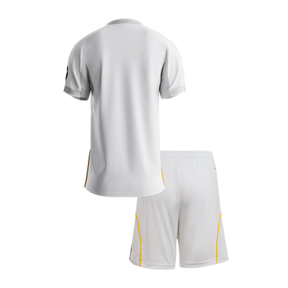 Real Madrid Kids Home Soccer Kit 2025/26 White [PREMIUM]