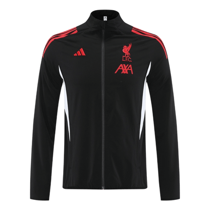 Liverpool Mens Windbreaker Jacket 2025/26 Black