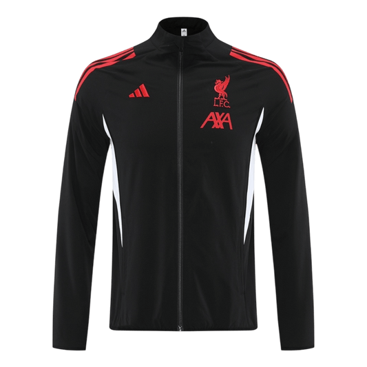 Liverpool Mens Windbreaker Jacket 2025/26 Black