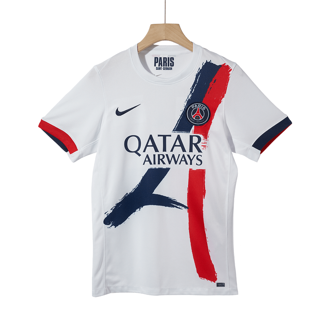 PSG Mens Away Soccer Jersey 2025/26 White