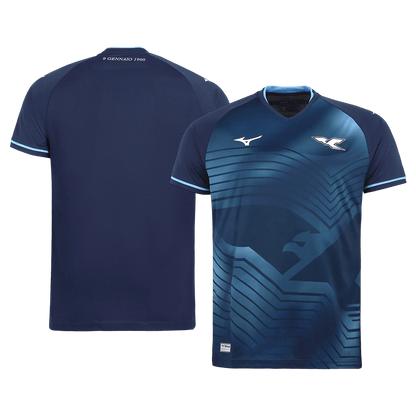 Lazio Mens Third Away Soccer Jersey 2025/26 Navy