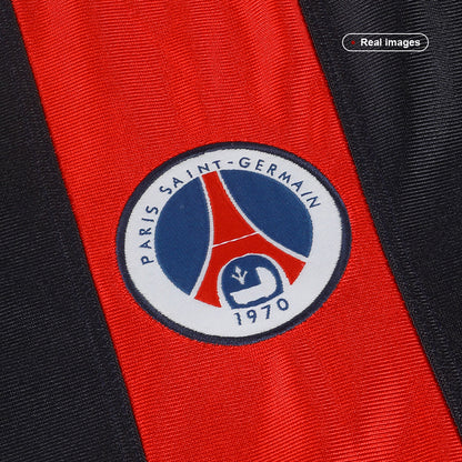 Retro PSG Mens Home Soccer Jersey 2001/02 Navy