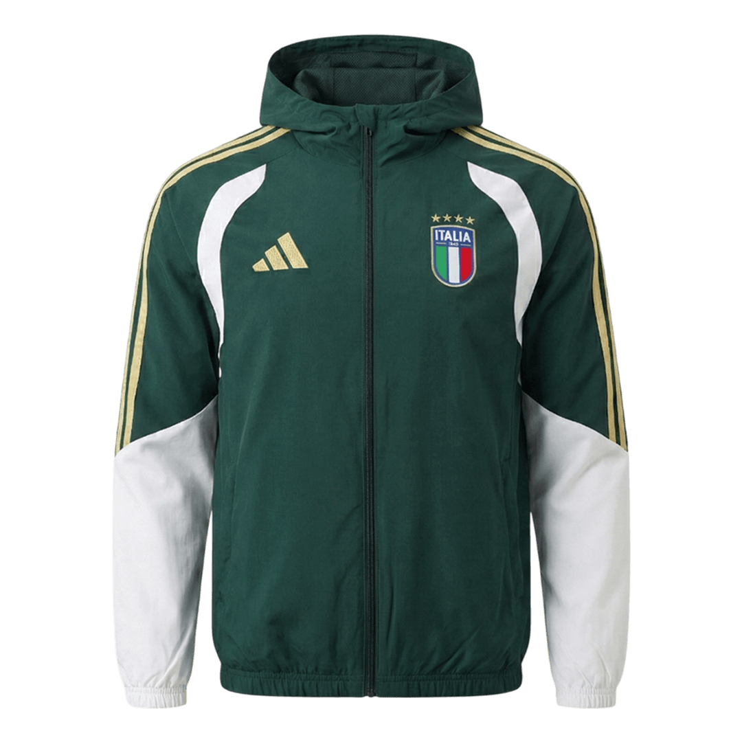 Italy Mens Training Jacket 2026 Green